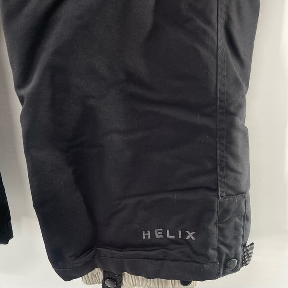 Helix Nova Technical Ski /Snowboard Snow Pants Cargo Style Black Size Small - Picture 5 of 11